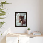 Framed 16x20 Espresso context