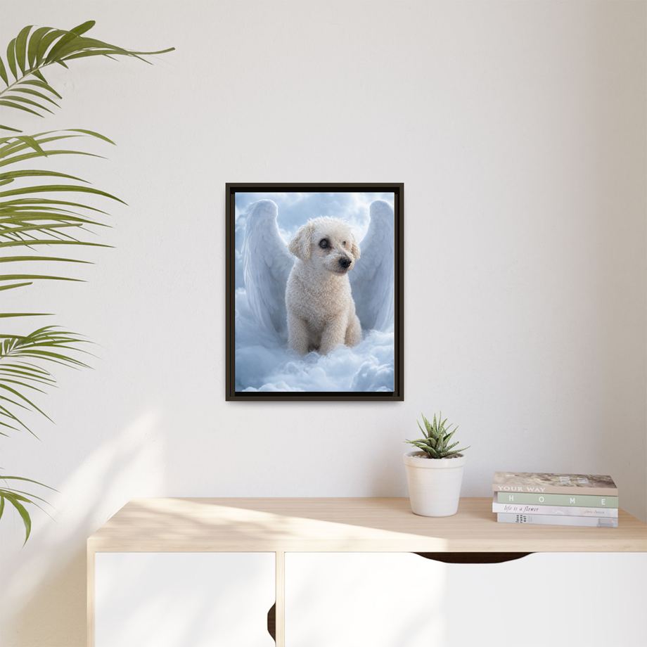 Framed 16x20 Espresso context