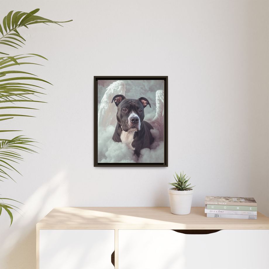 Framed 16x20 Espresso context