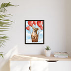 Framed 16x20 Espresso context