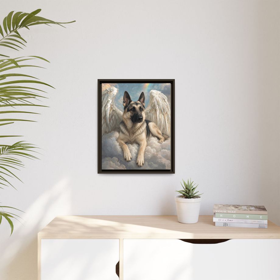 Framed 16x20 Espresso context