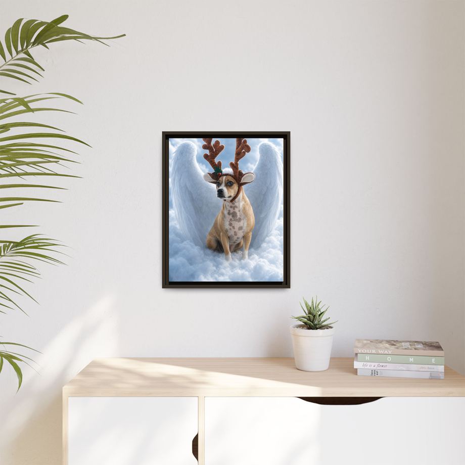 Framed 16x20 Espresso context