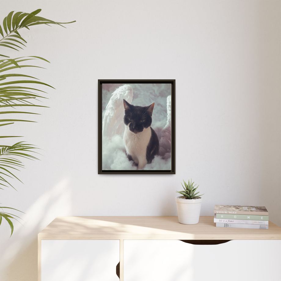 Framed 16x20 Espresso context