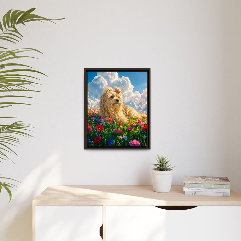 Framed 16x20 Espresso context