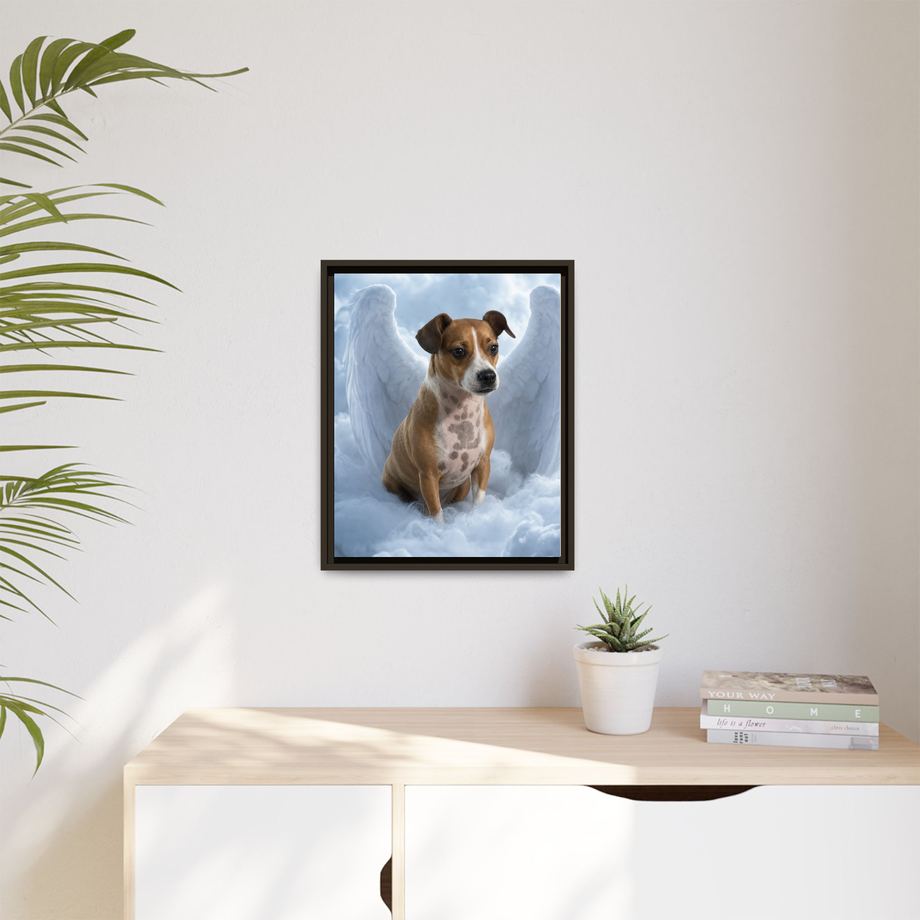 Framed 16x20 Espresso context