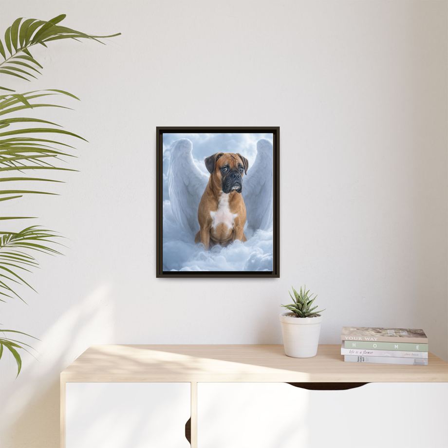 Framed 16x20 Espresso context