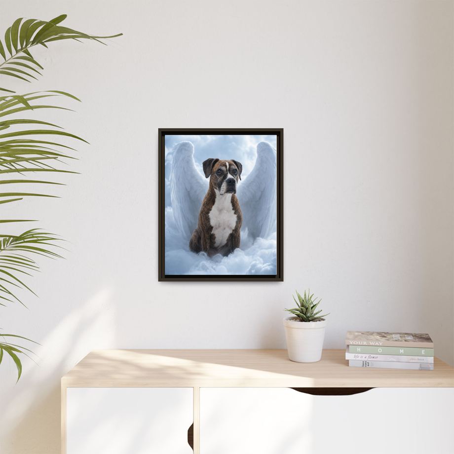Framed 16x20 Espresso context