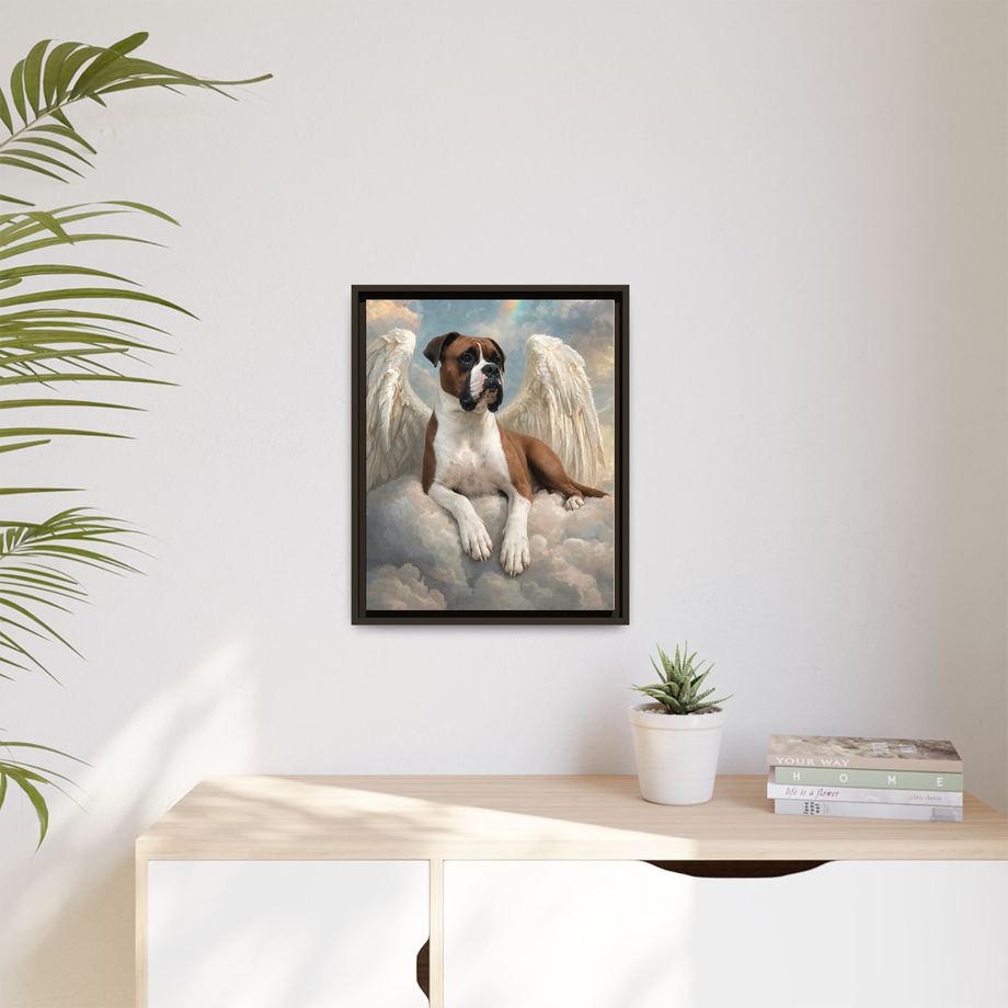 Framed 16x20 Espresso context