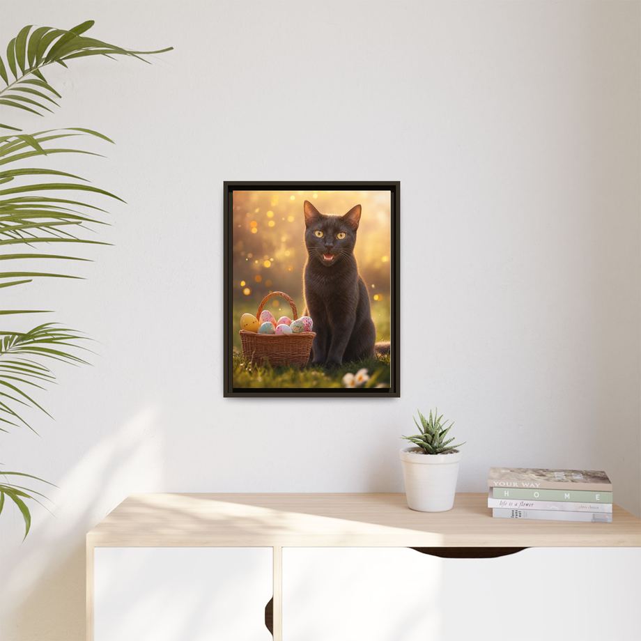 Framed 16x20 Espresso context