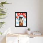Framed 16x20 Espresso context