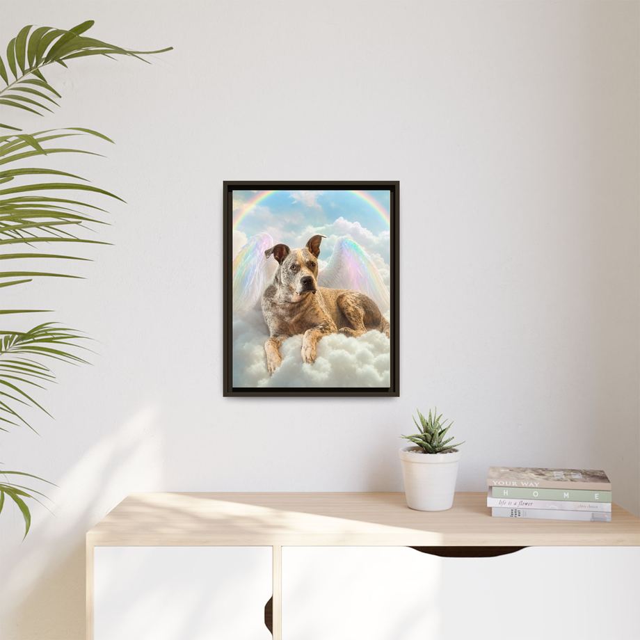Framed 16x20 Espresso context