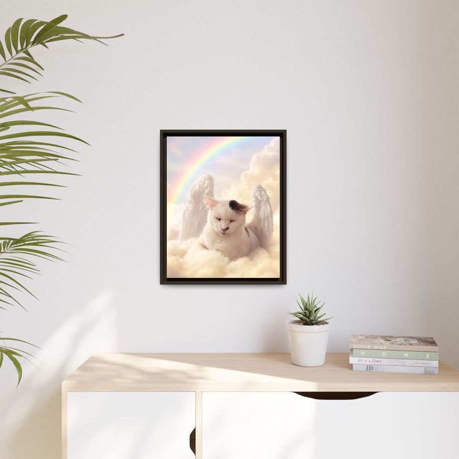 Framed 16x20 Espresso context