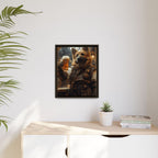 Framed 16x20 Espresso context