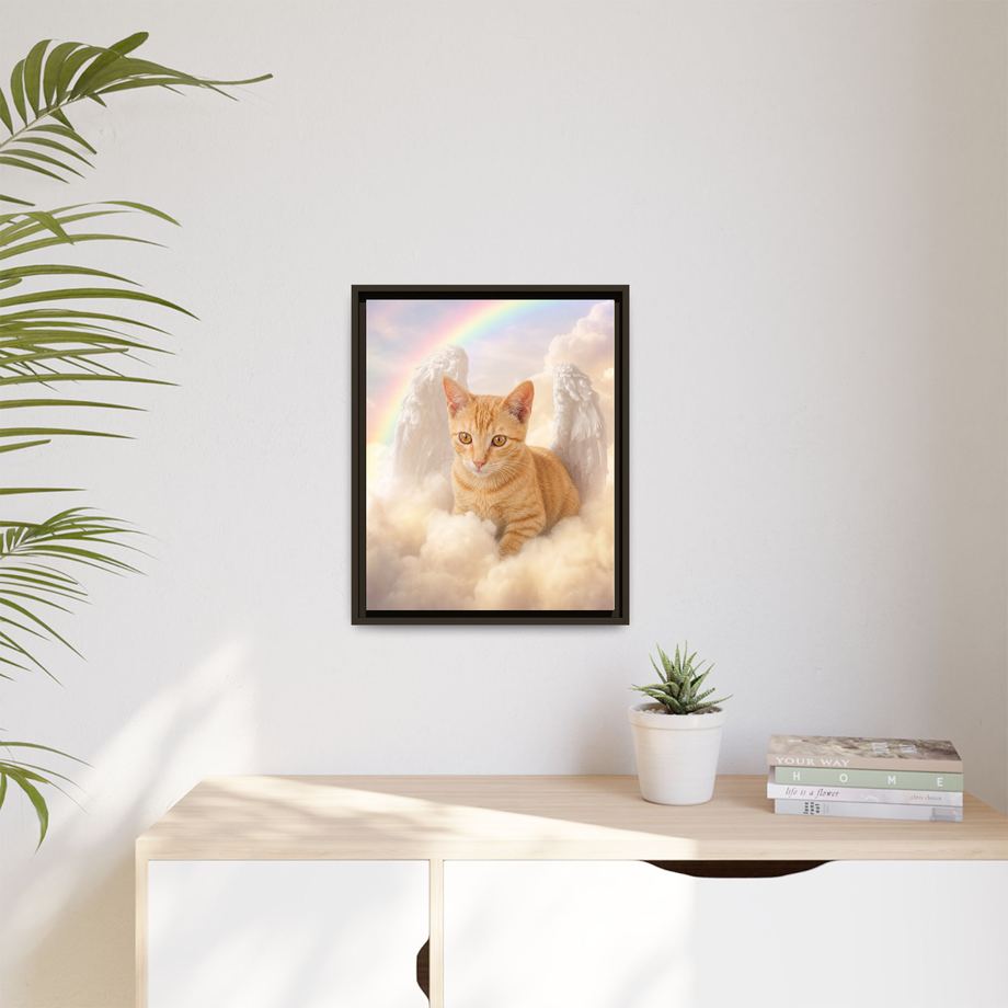 Framed 16x20 Espresso context