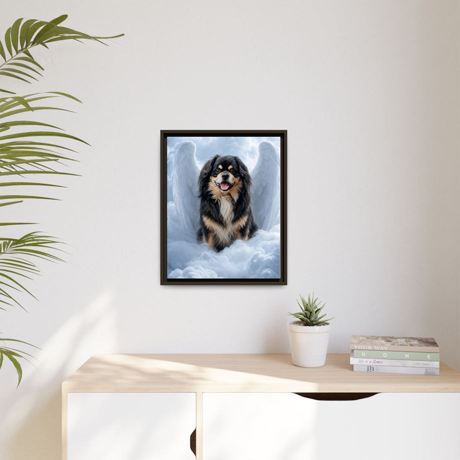 Framed 16x20 Espresso context