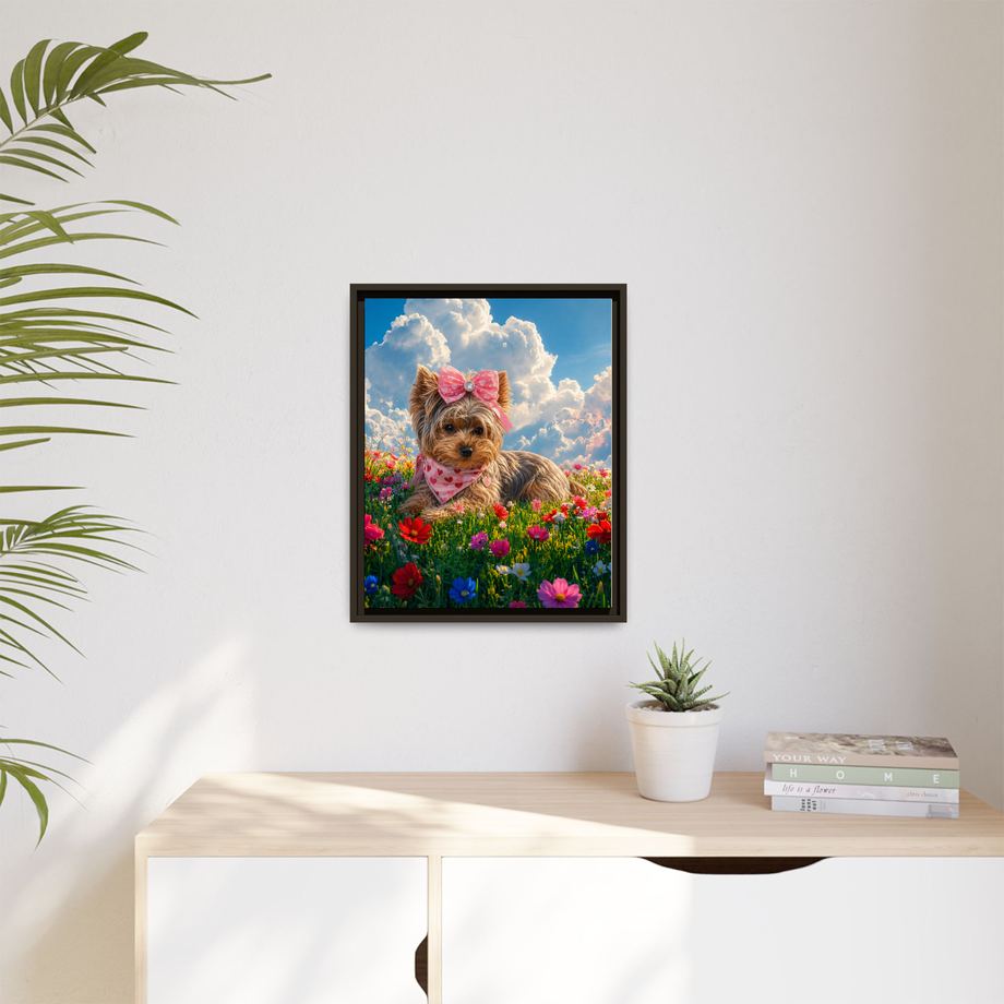 Framed 16x20 Espresso context