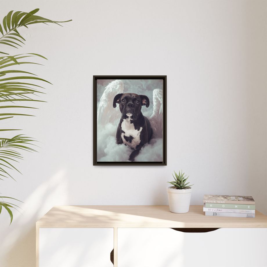 Framed 16x20 Espresso context