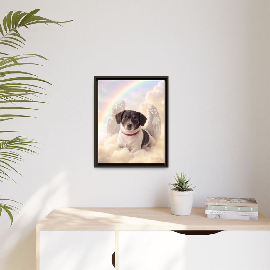 Framed 16x20 Espresso context