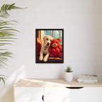 Framed 16x20 Espresso context