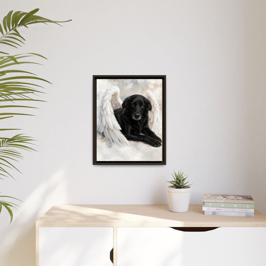 Framed 16x20 Espresso context