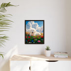 Framed 16x20 Espresso context