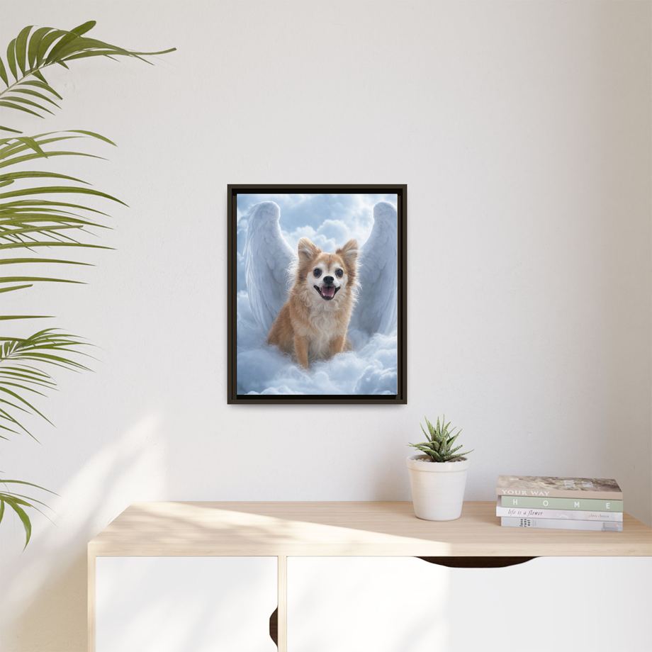 Framed 16x20 Espresso context