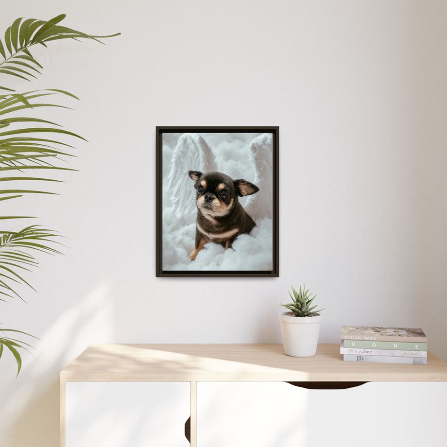 Framed 16x20 Espresso context