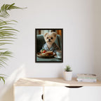 Framed 16x20 Espresso context