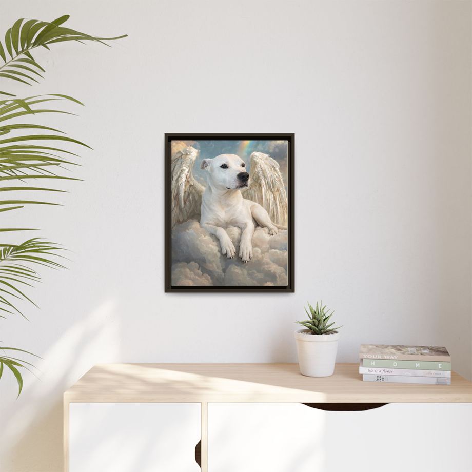 Framed 16x20 Espresso context