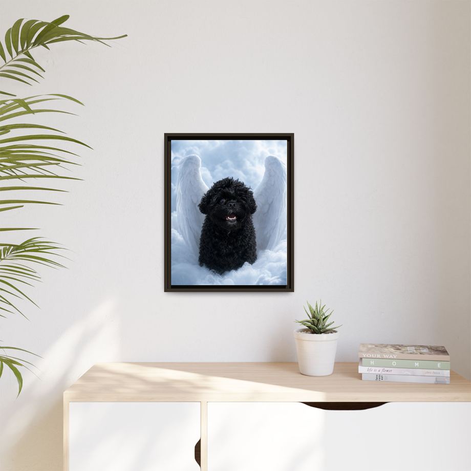 Framed 16x20 Espresso context