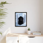 Framed 16x20 Espresso context