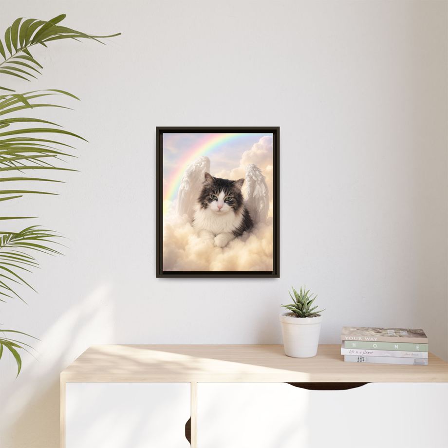 Framed 16x20 Espresso context