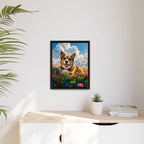 Framed 16x20 Espresso context