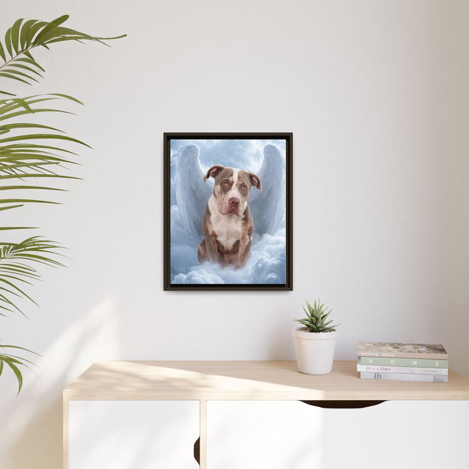 Framed 16x20 Espresso context