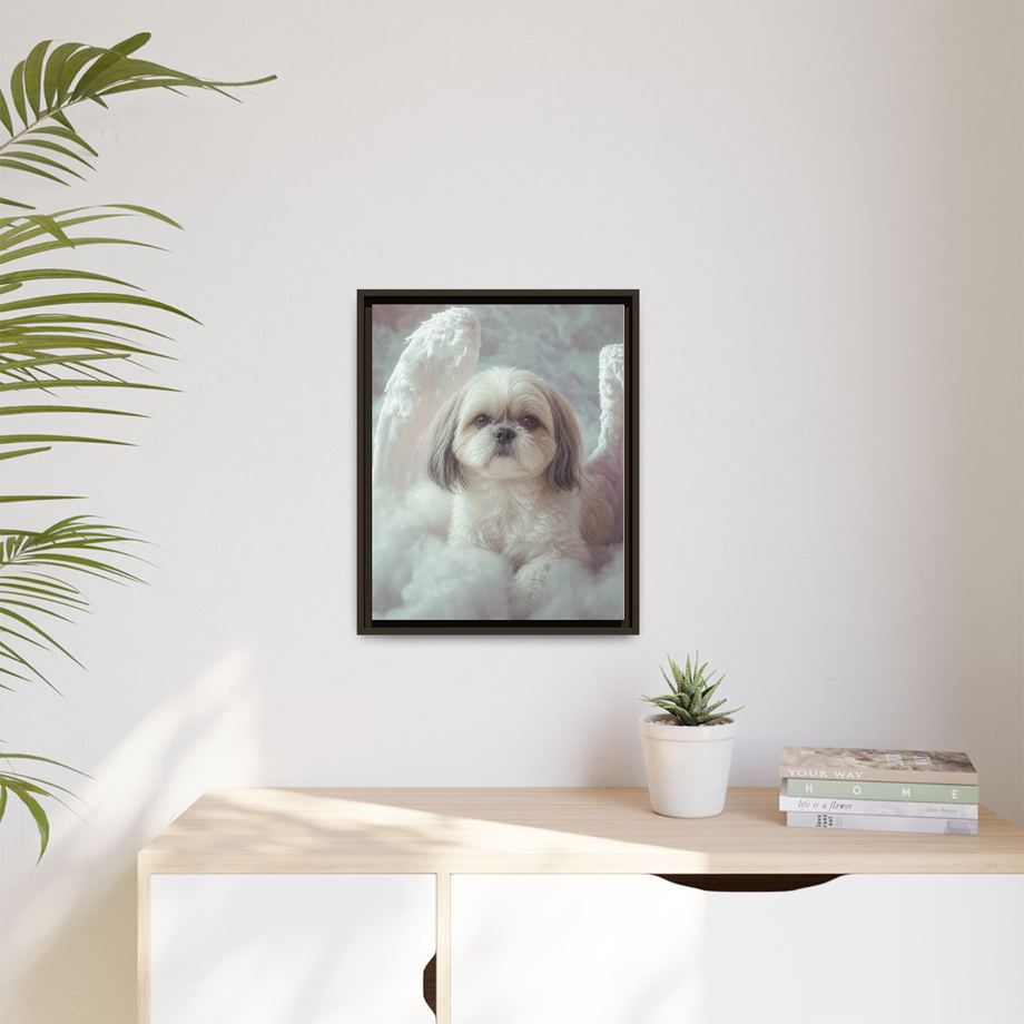 Framed 16x20 Espresso context