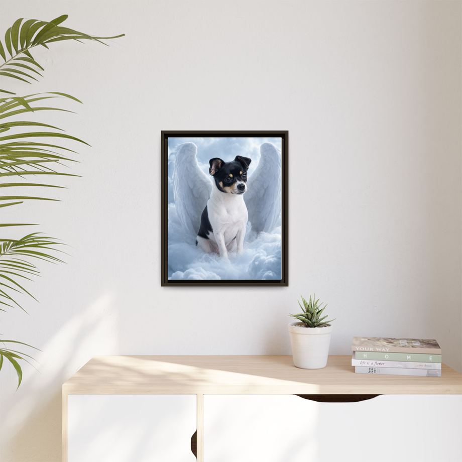 Framed 16x20 Espresso context