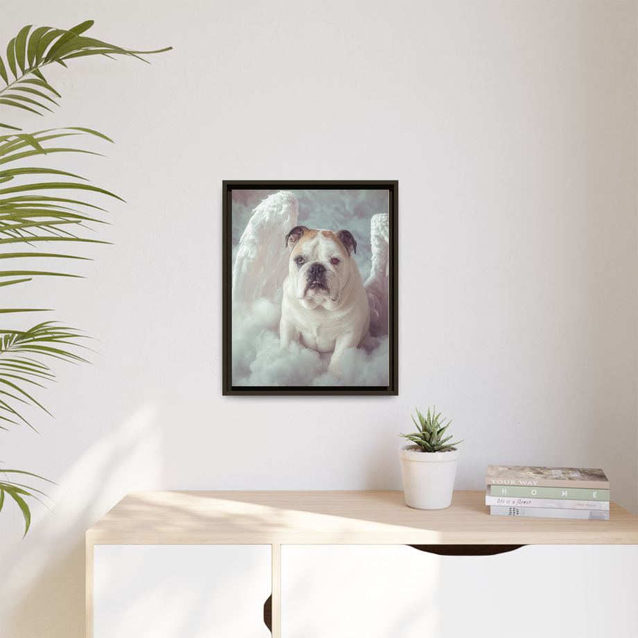 Framed 16x20 Espresso context
