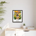 Framed 16x20 Espresso context