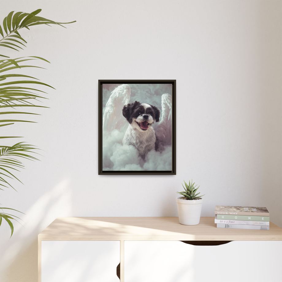 Framed 16x20 Espresso context