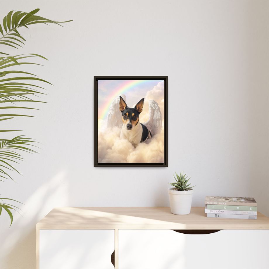 Framed 16x20 Espresso context