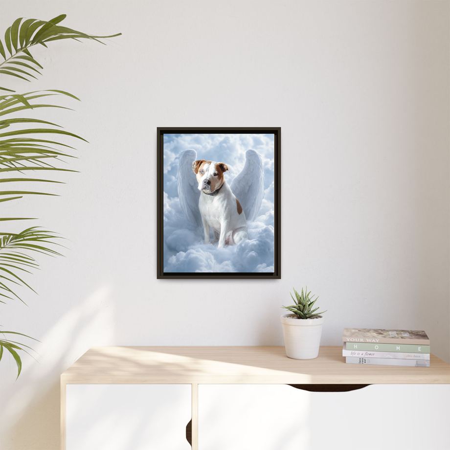 Framed 16x20 Espresso context
