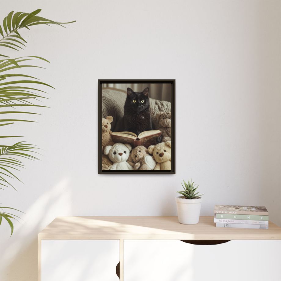 Framed 16x20 Espresso context