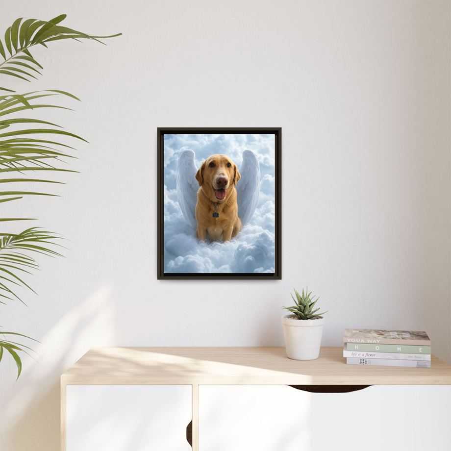 Framed 16x20 Espresso context