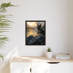 Framed 16x20 Espresso context