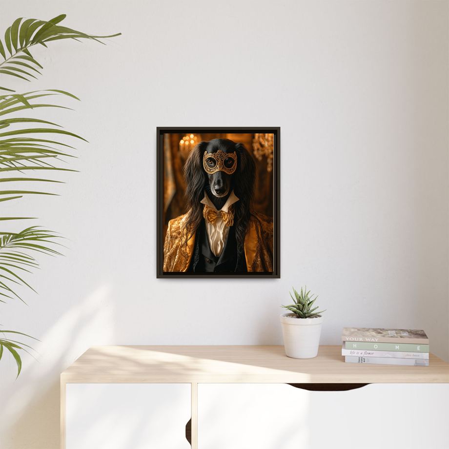 Framed 16x20 Espresso context