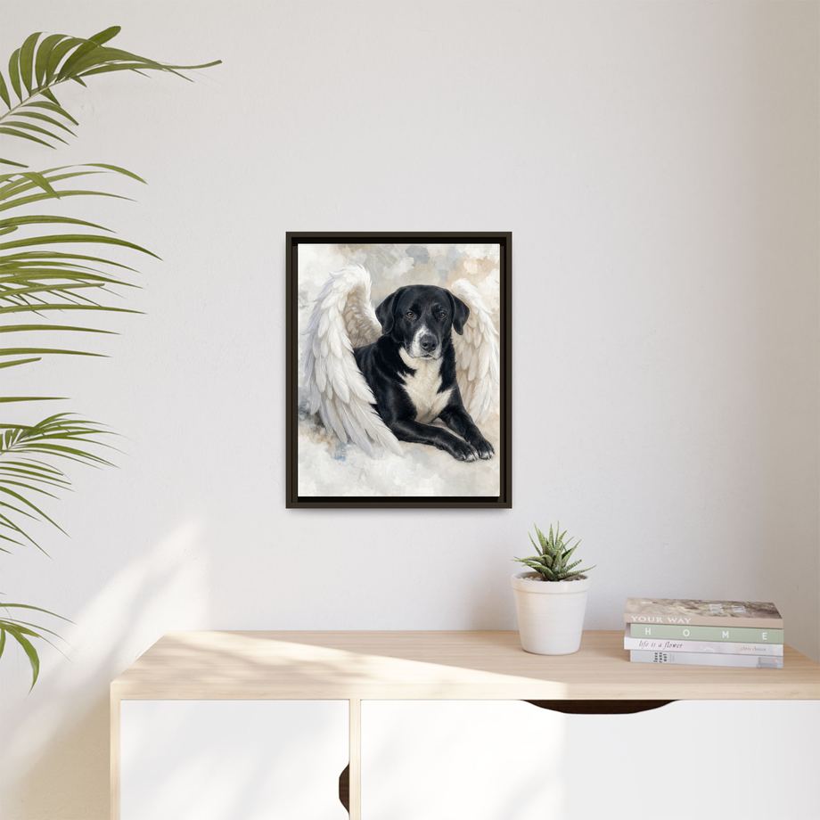 Framed 16x20 Espresso context