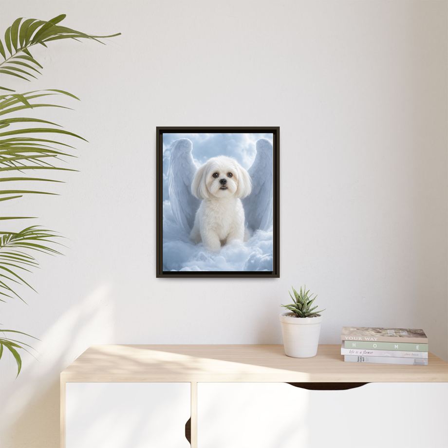 Framed 16x20 Espresso context