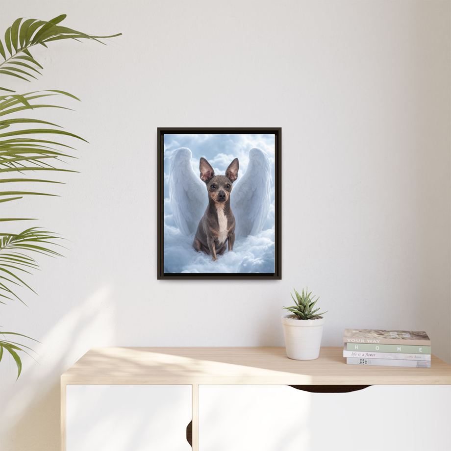 Framed 16x20 Espresso context