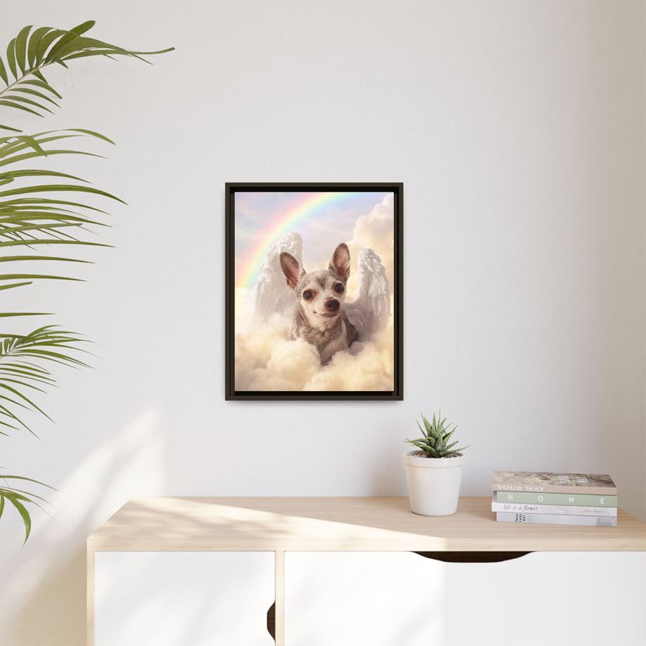 Framed 16x20 Espresso context