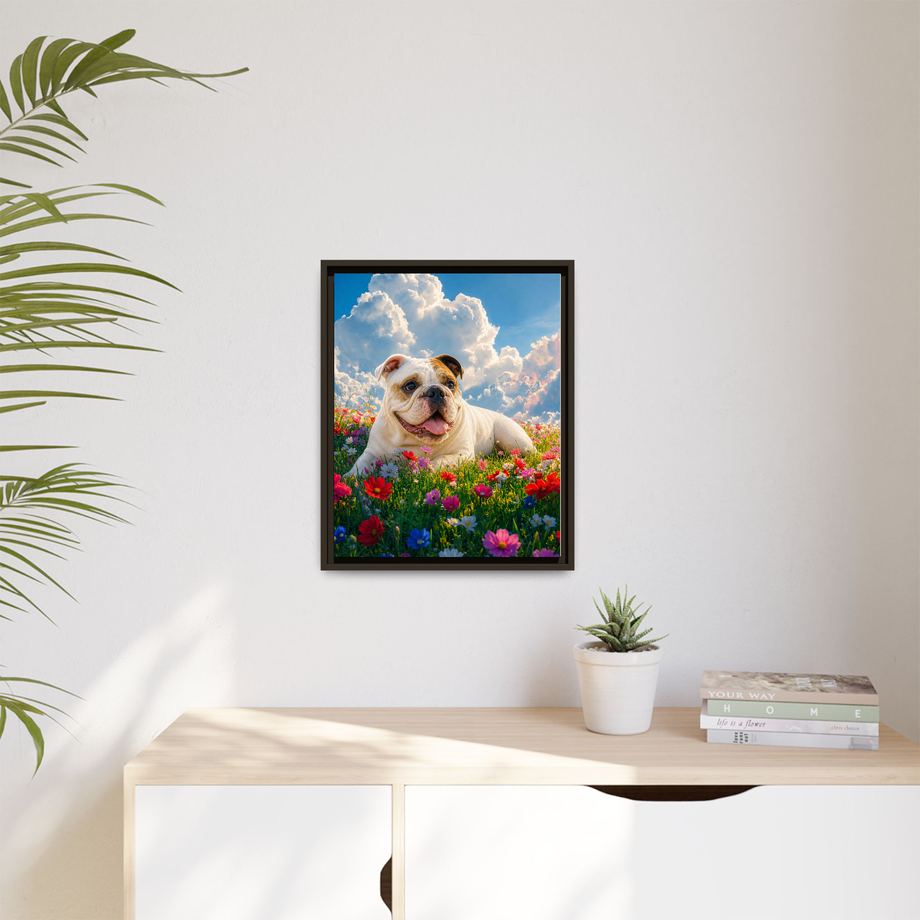 Framed 16x20 Espresso context